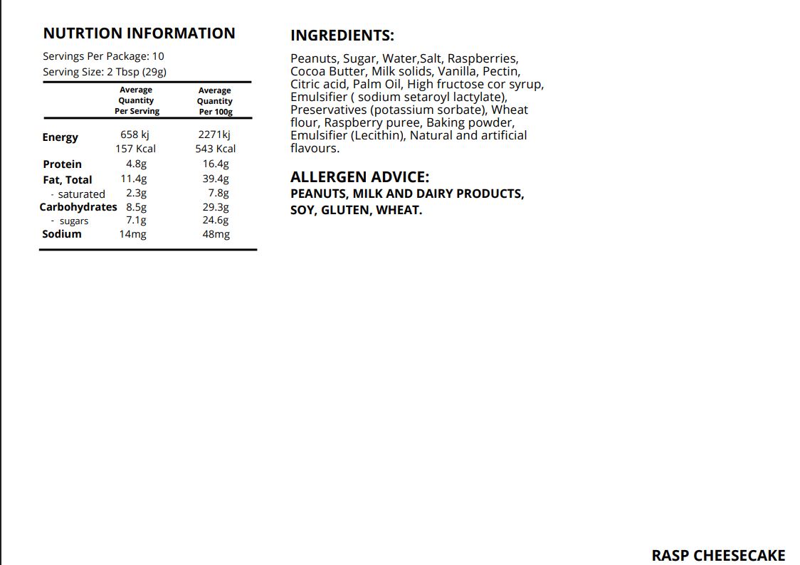 Raspberry Cheesecake